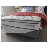 SIERRA SLEEP FULL MATTRESS, BOX SPRING & RAILS