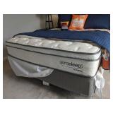 SIERRA SLEEP FULL MATTRESS, BOX SPRING & RAILS