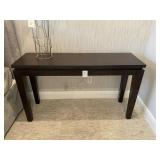 WOOD CONSOLE TABLE