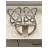 3PC METAL ORB DECO