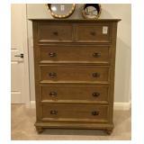 WOOD DRESSER & NIGHTSTAND