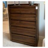 WOOD DRESSER & NIGHTSTAND BY RIVERSIDE FURNITURE
