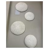 4 PC WHITE DISCS