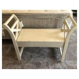 ASHLEY WOOD STORAGE BENCH