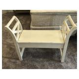 ASHLEY WOOD STORAGE BENCH