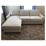 COASTER SOFA W/CHAISE