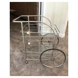 METAL SERVING CART