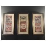 3 PC MOVIE PRINTS