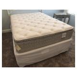 FULL ST JAMES MATTRESS, BOXSPRING & RAILS