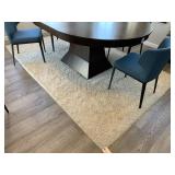 IVORY WOOL "SAFAVIEH" AREA RUG