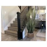 FAUX WHEAT GRASS FLOOR PLANT