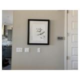 WATERCOLOR "PLANT STEM" WALL ART PRINT