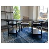 BLACK WOOD DESK