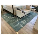 "SURYA" TEAL & GREY RUG
