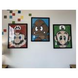 MARIO CART PRINTS AND ACCESSORIES
