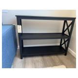 BLACK CONSOLE TABLE