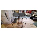 GREY "WHARTON" COUNTER STOOLS