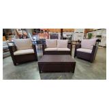 4PC-WICKER OUTDOOR SEATING