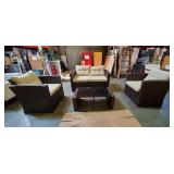 4PC-WICKER OUTDOOR SEATING