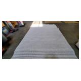 GREY & WHITE AREA RUG