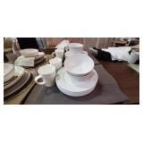 ASSORT. WHITE CHINA DISHWARE