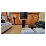 2PC-BLUE & GOLD LAMPS