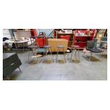 WOOD "JOLIET" COUNTER STOOL