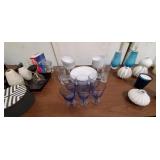 BLUE & WHITE CHINA SET