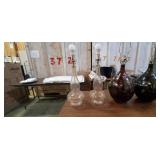 BLUSH GLASS LAMPS