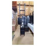 BLACK "BOOKSHELF" LADDER