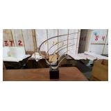 SILVER "WING" STATUE
