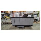 GREY & BLACK "SITEM ITALY" CABINET