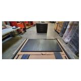 2PC-WOOD "BROWNSTONE" KING BEDROOM SET