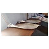 SILVER CANOE WALL DÉCOR