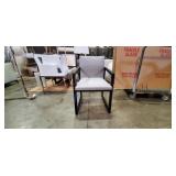GREY & BLACK "CAMERICH" CHAIR