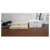 3PC-JEWELRY BOX & STORAGE BOXES