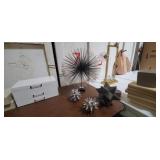 4PC-SILVER DÉCOR ITEMS
