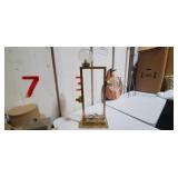 "CLARA" GOLD LEAF LAMP