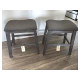 UPHOLSTERED BAR STOOLS