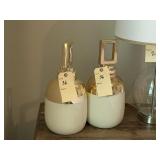 2PC DECO VASE W/ TOP