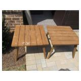 2PC OUTDOOR END TABLES