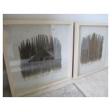 FRAMED FEATHER ART