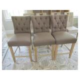 TUFTED COUNTER CHAIRS