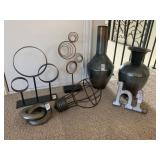 ASSORTED METAL DECOR