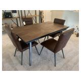 KITCHEN TABLE & 4 CHAIRS