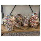 4PC VASE