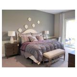 KING SIZE CREAM HEADBOARD