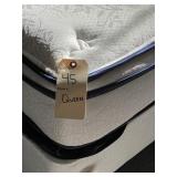 QUEEN MATTRESS, BOXSPRING & FRAME