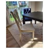 WHITE WOOD CHAIRS