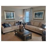TAN COUCHES & PILLOWS